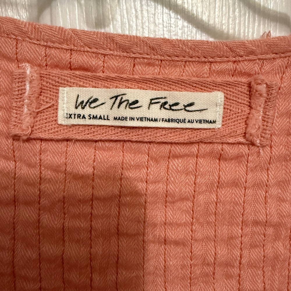We The Free Peach Top *NEW WITH TAGS* - Picture 12 of 13